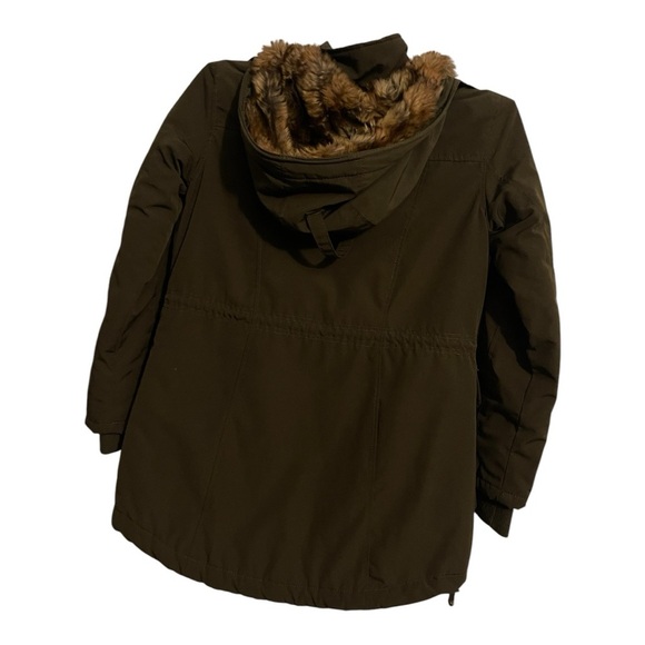 Garage Snowproof Parka Olive Green Small - Picture 2 of 11